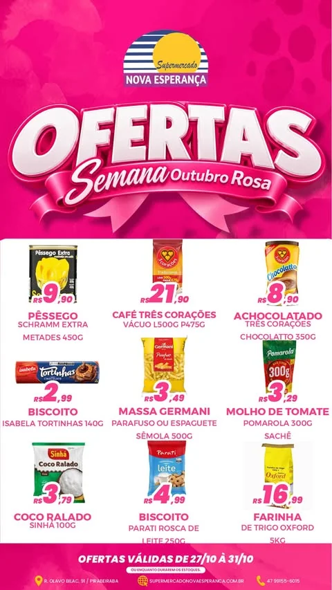 Encarte Supermercado Nova Esperanca