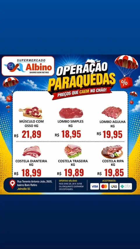 Encarte Supermercado Albino