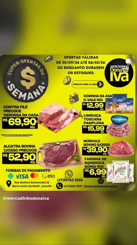 Encarte Mercadinho Dona Iva