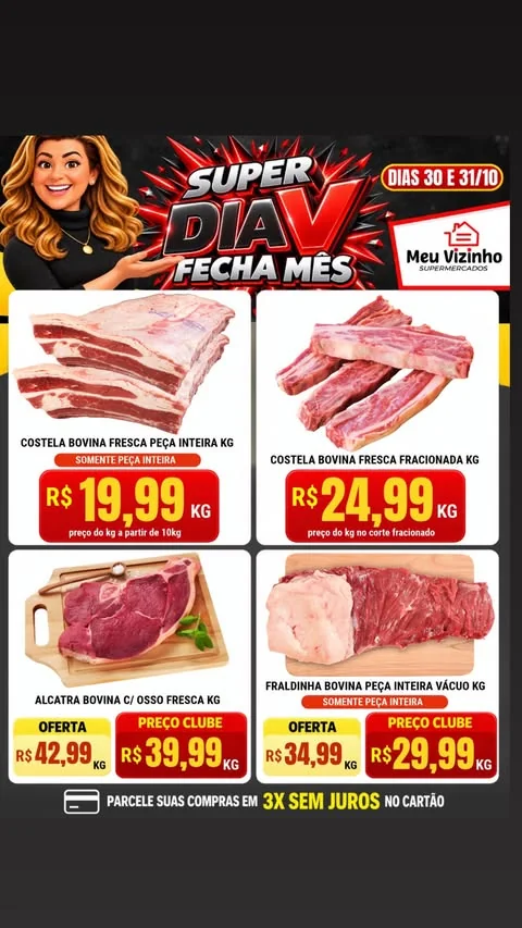 Encarte Supermercados Meu Vizinho