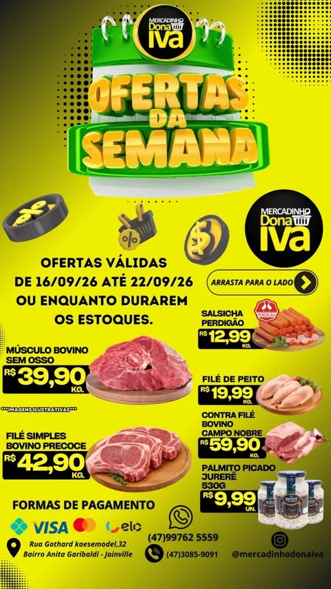 Encarte Mercadinho Dona Iva