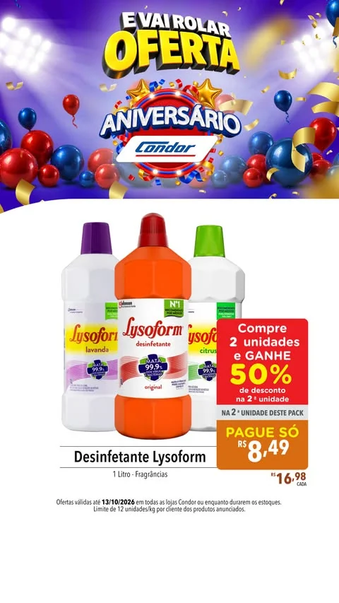 Encarte Rede Condor
