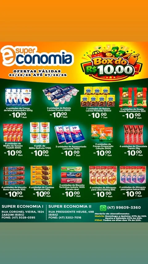 Encarte Supermercados Economia