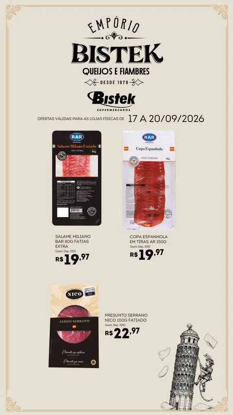 Encarte Bistek Supermercados