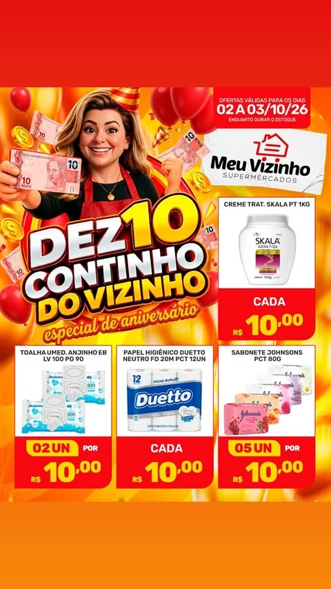 Encarte Supermercados Meu Vizinho