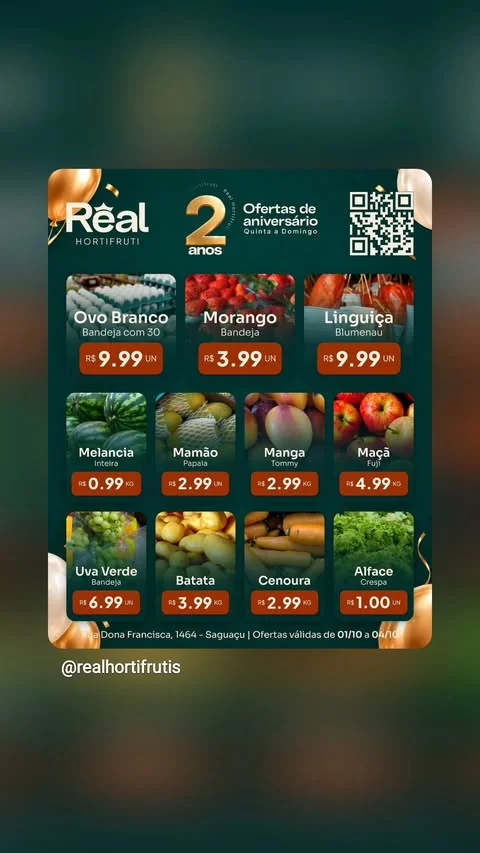 Encarte Real Hortifruti