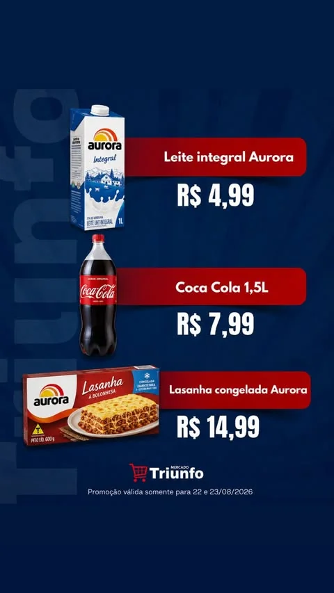 Encarte Mercado e Açougue Triunfo