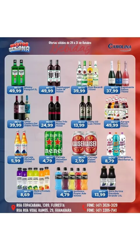 Encarte Supermercado Carolina