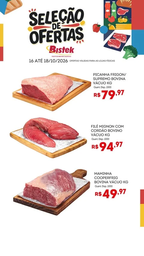 Encarte Bistek Supermercados