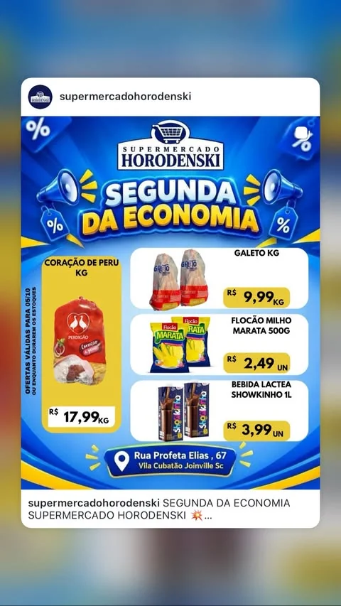 Encarte Supermercado Horodenski