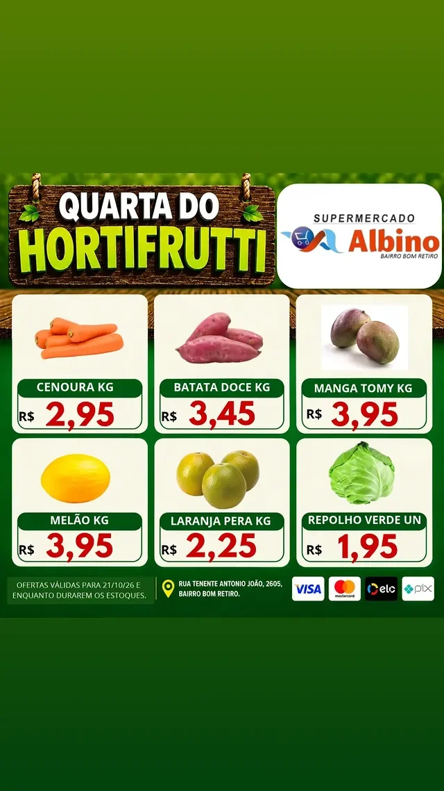 Encarte Supermercado Albino