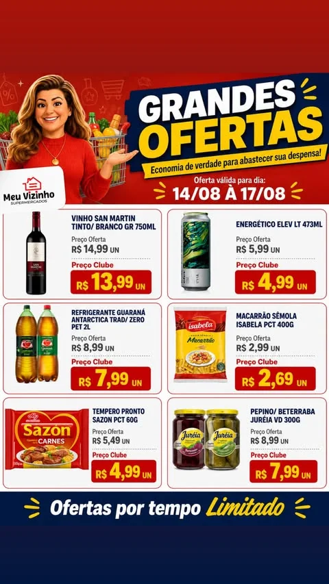 Encarte Supermercados Meu Vizinho