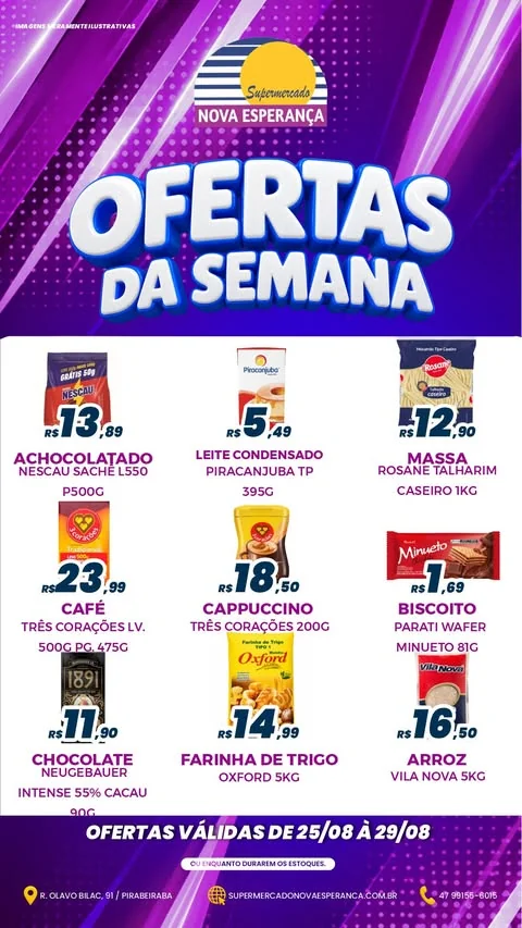 Encarte Supermercado Nova Esperanca