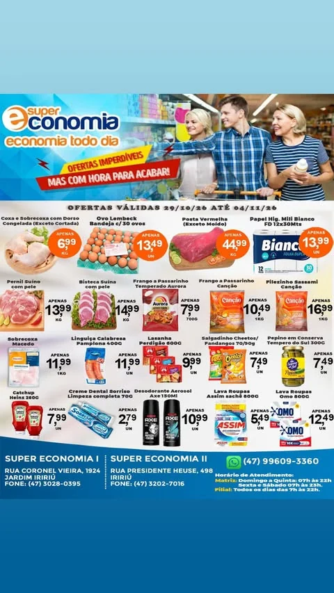Encarte Supermercados Economia