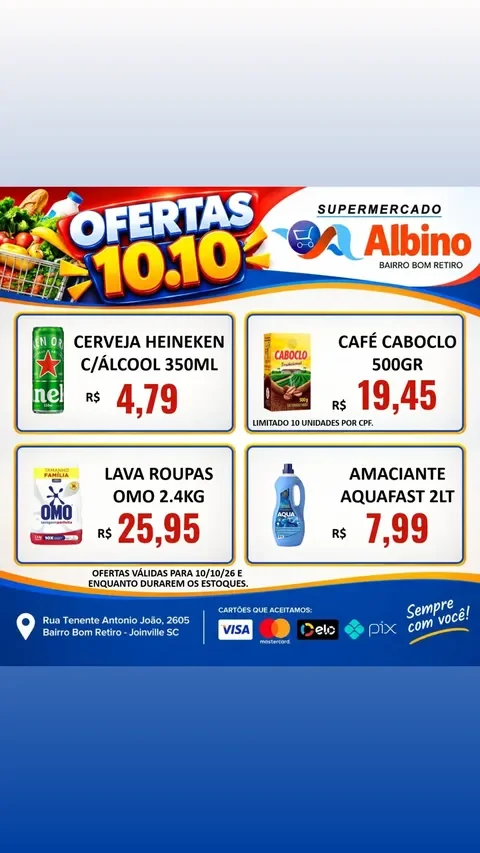 Encarte Supermercado Albino