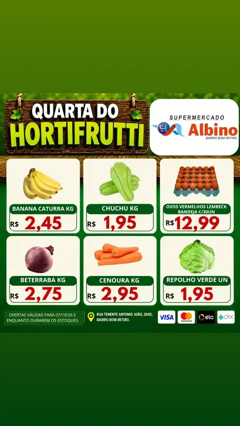 Encarte Supermercado Albino