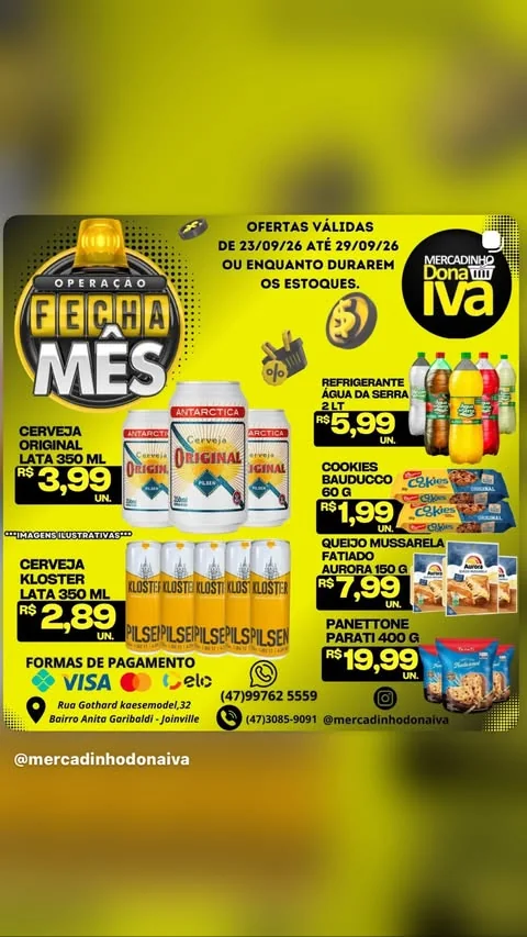 Encarte Mercadinho Dona Iva
