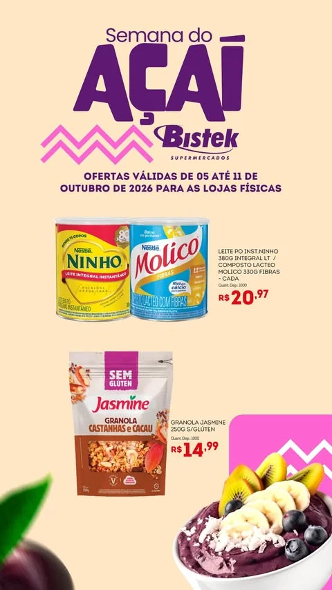 Encarte Bistek Supermercados