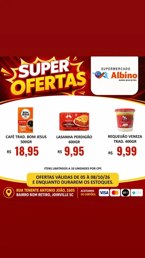 Encarte Supermercado Albino