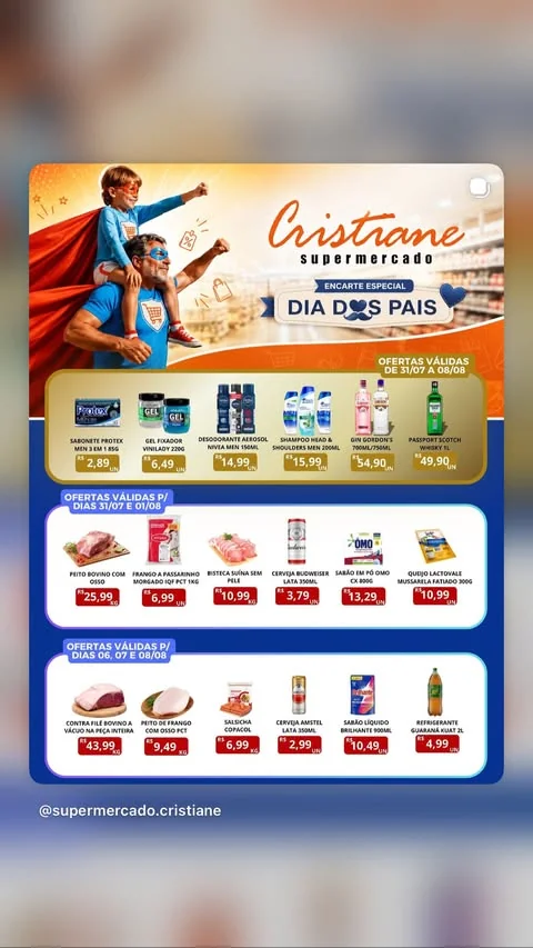 Encarte Supermercado Cristiane