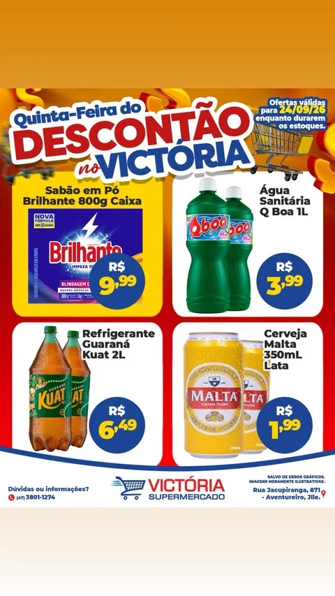 Encarte Supermercado Victória