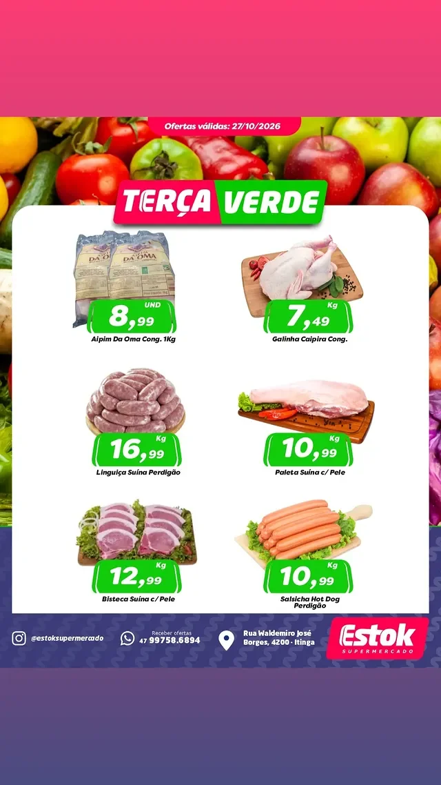 Encarte Estok Supermercado