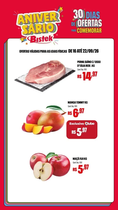 Encarte Bistek Supermercados