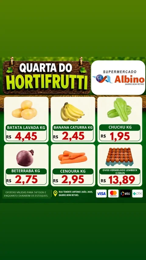 Encarte Supermercado Albino
