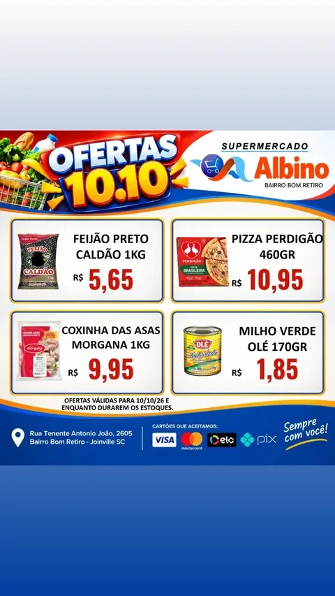 Encarte Supermercado Albino