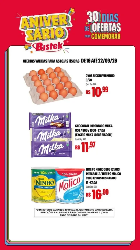 Encarte Bistek Supermercados
