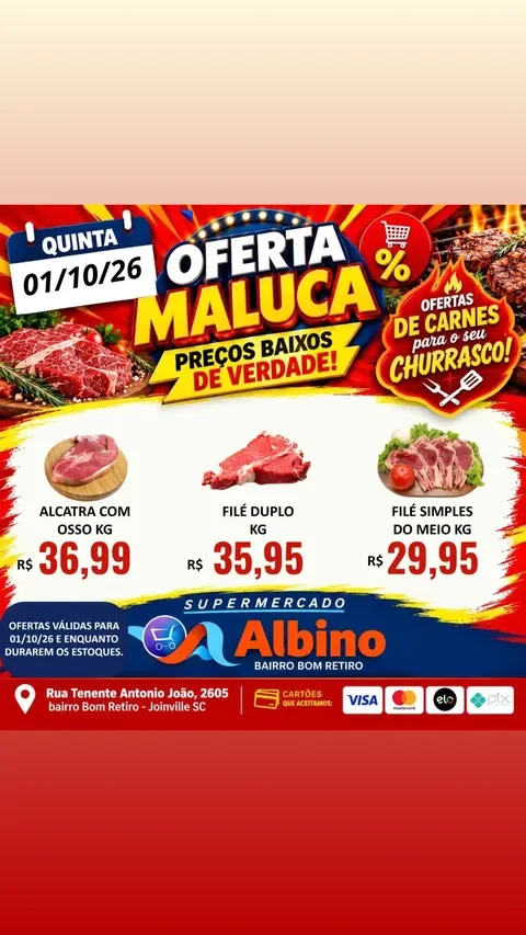 Encarte Supermercado Albino