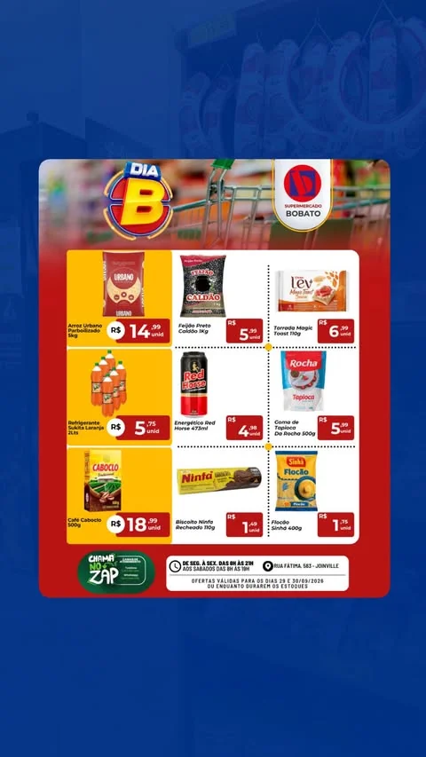 Encarte Supermercado Bobato
