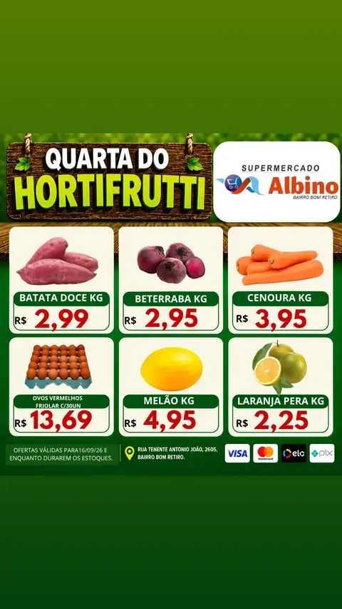 Encarte Supermercado Albino