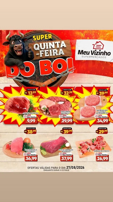 Encarte Supermercados Meu Vizinho