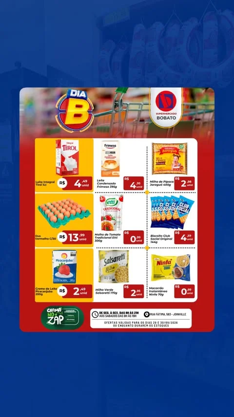 Encarte Supermercado Bobato