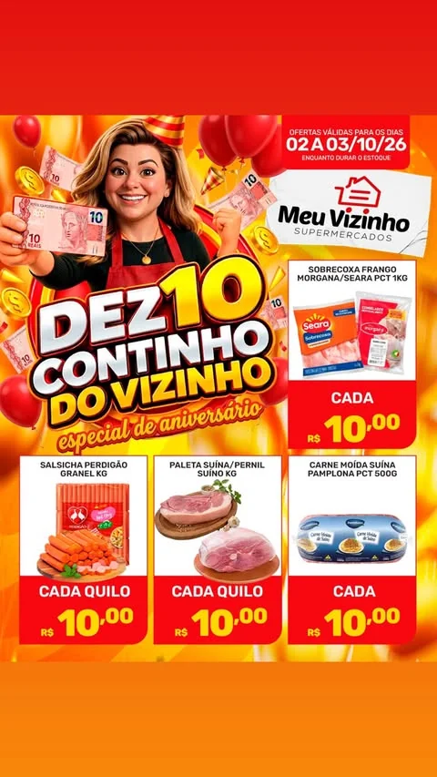Encarte Supermercados Meu Vizinho