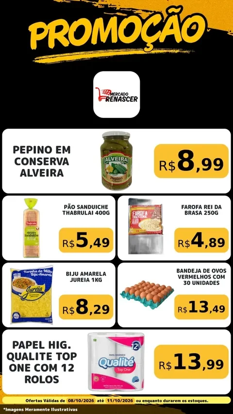 Encarte Mercado Renascer