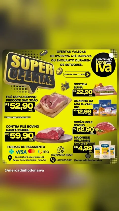Encarte Mercadinho Dona Iva
