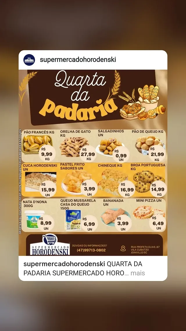 Encarte Supermercado Horodenski