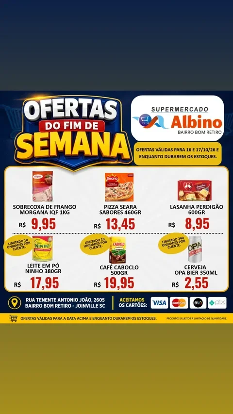 Encarte Supermercado Albino