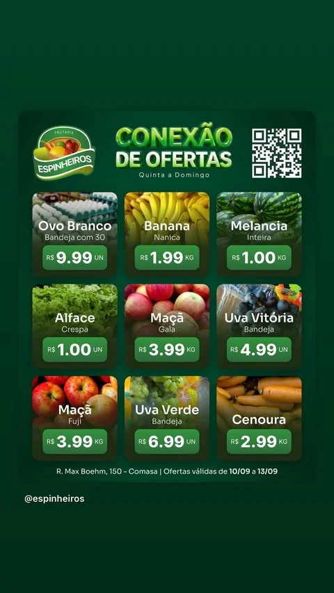 Encarte Frutaria Espinheiros