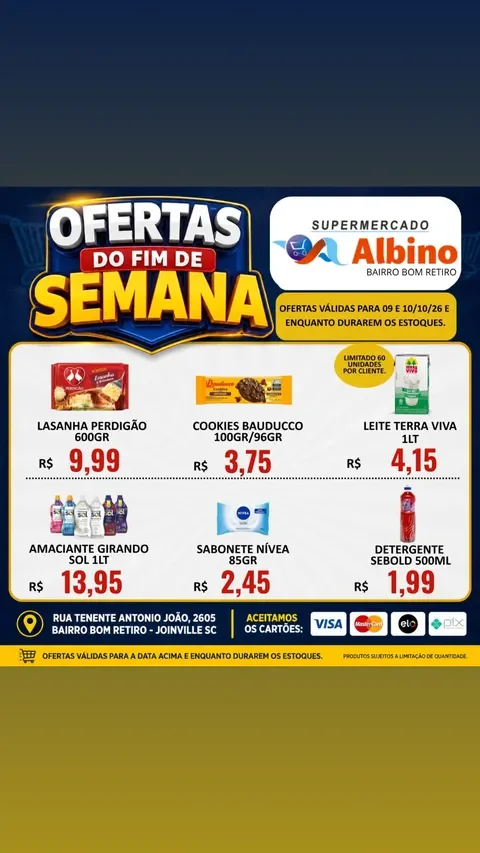 Encarte Supermercado Albino