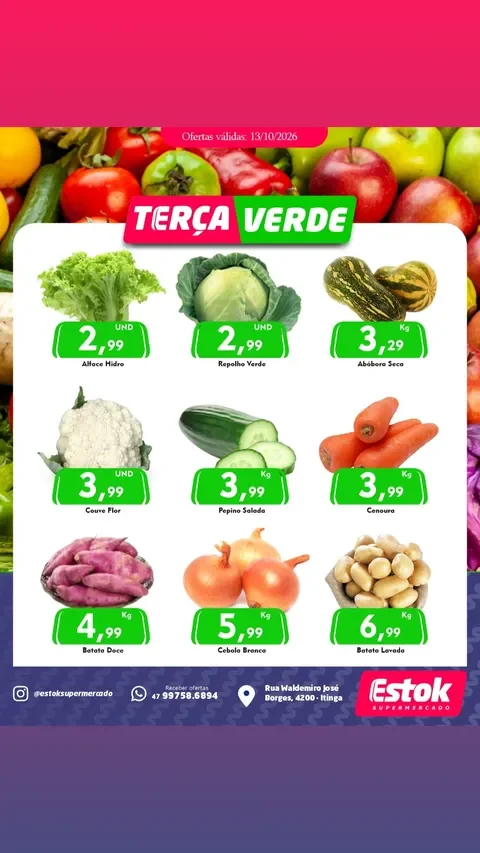 Encarte Estok Supermercado