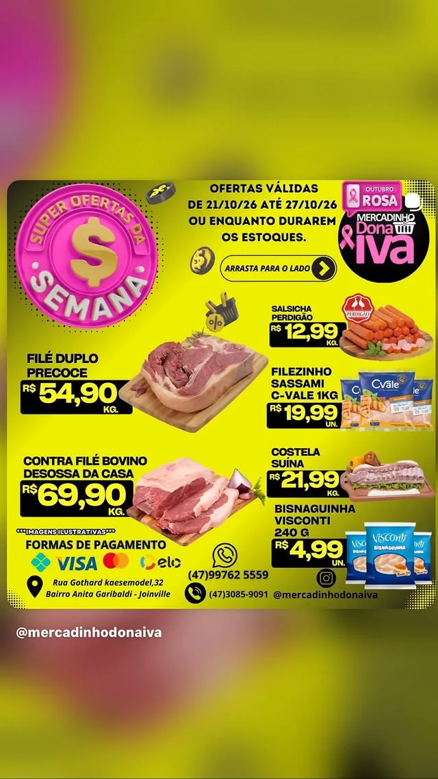 Encarte Mercadinho Dona Iva