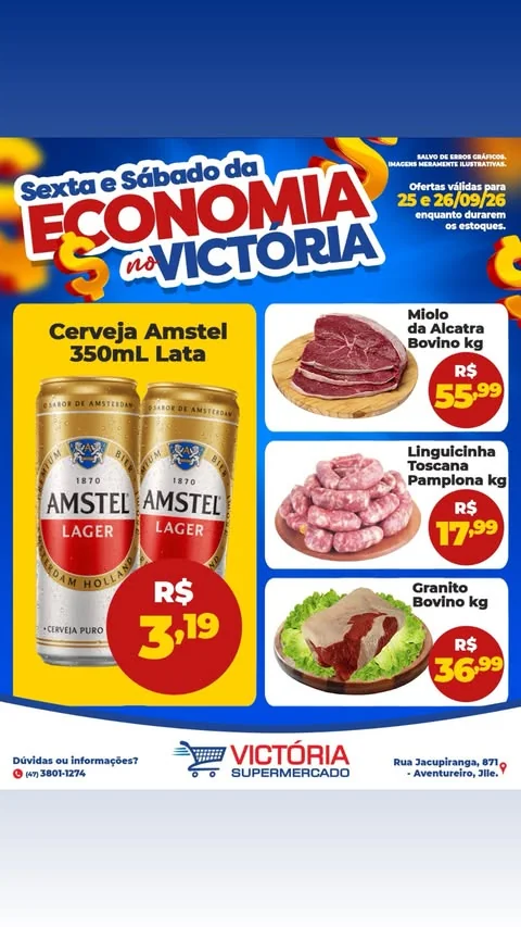 Encarte Supermercado Victória