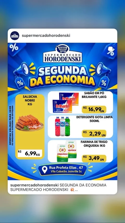 Encarte Supermercado Horodenski