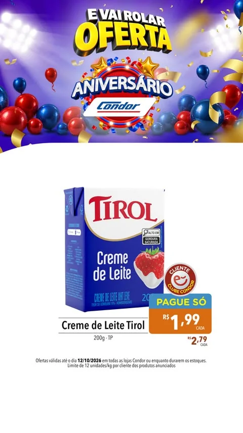 Encarte Rede Condor