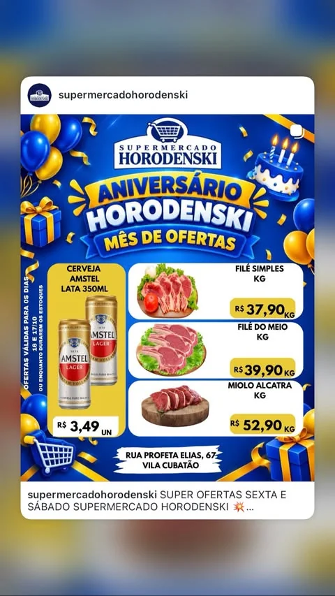 Encarte Supermercado Horodenski