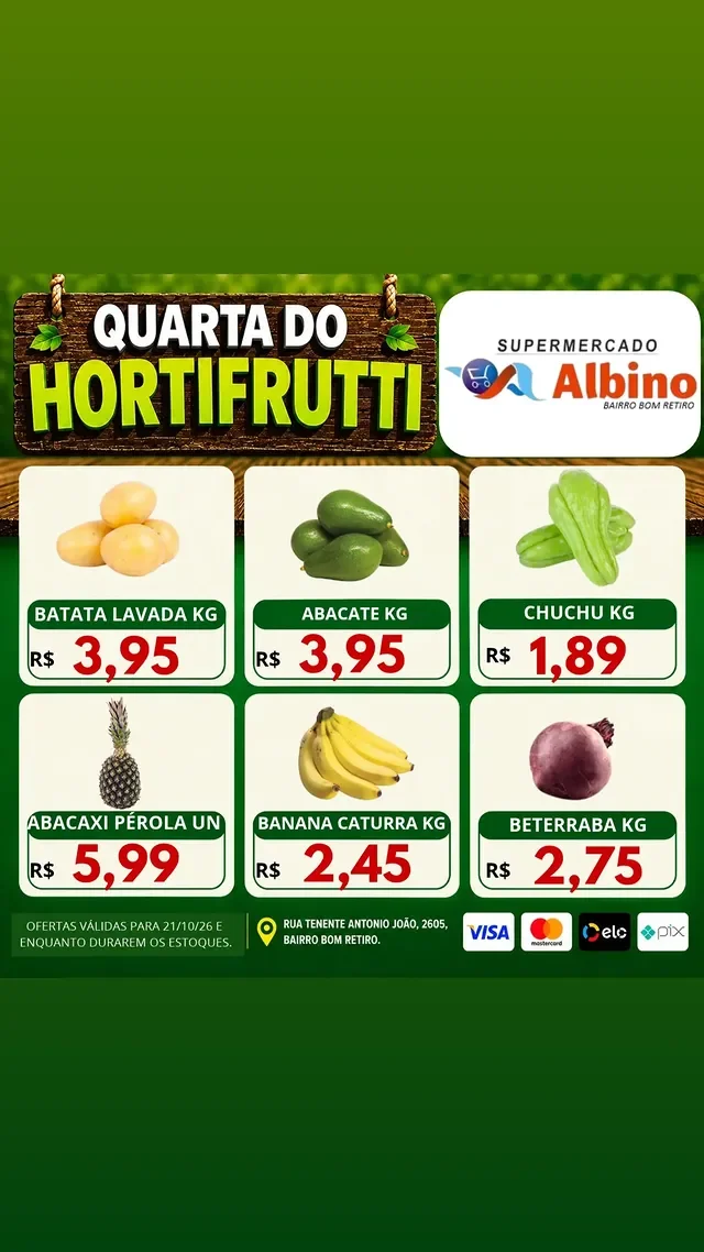 Encarte Supermercado Albino