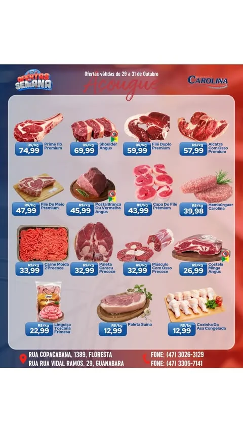 Encarte Supermercado Carolina